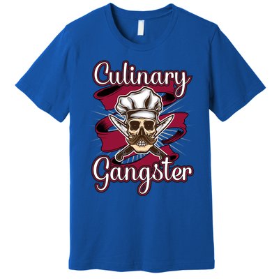 Culinary Gangster Funny Restaurant Cook Chef Cute Gift Premium T-Shirt