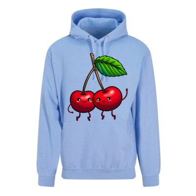 Cherry Graphic For Women Cherry Print Cherry Lover Unisex Surf Hoodie