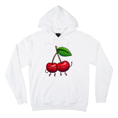 Cherry Graphic For Women Cherry Print Cherry Lover Hoodie