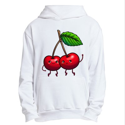 Cherry Graphic For Women Cherry Print Cherry Lover Urban Pullover Hoodie