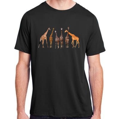 Cool Giraffe For Zoo Animal Lovers Safari Wildlife Adult ChromaSoft Performance T-Shirt