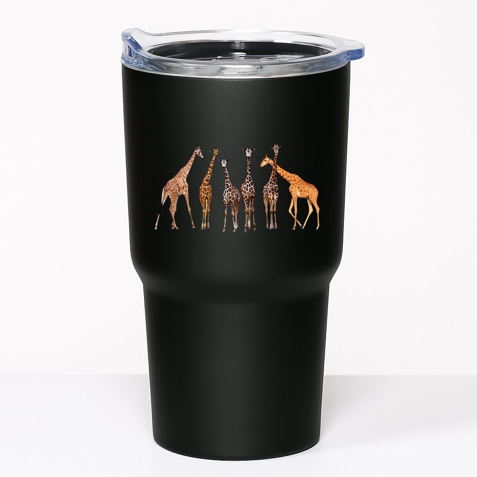 Cool Giraffe For Zoo Animal Lovers Safari Wildlife Tumbler