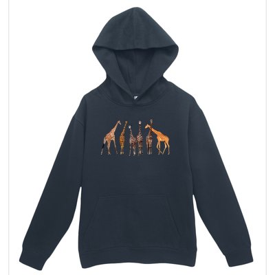 Cool Giraffe For Zoo Animal Lovers Safari Wildlife Urban Pullover Hoodie