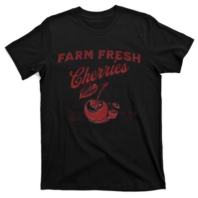 Cherry Graphic FarmerS Market T-Shirt