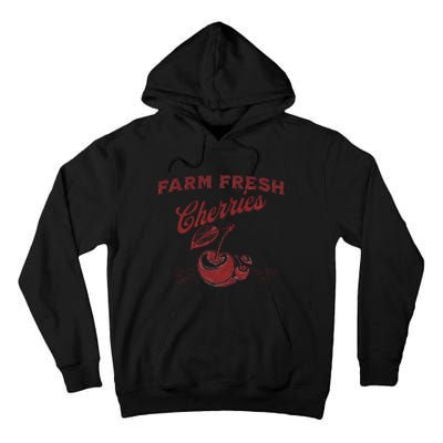 Cherry Graphic FarmerS Market Tall Hoodie