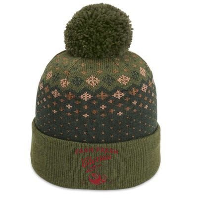 Cherry Graphic FarmerS Market The Baniff Cuffed Pom Beanie