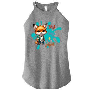 Cute Gift First Day Of School Women's Perfect Tri Rocker Tank