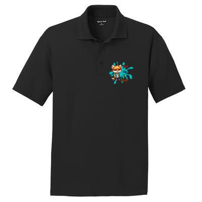 Cute Gift First Day Of School PosiCharge RacerMesh Polo