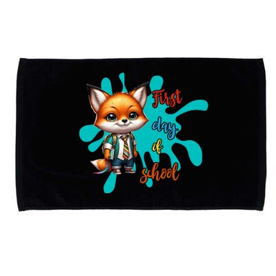 Cute Gift First Day Of School Microfiber Hand Towel