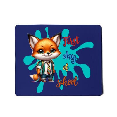 Cute Gift First Day Of School Mousepad