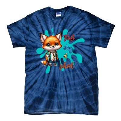 Cute Gift First Day Of School Tie-Dye T-Shirt