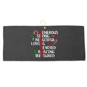 Christmas Gift For Grandma Xmas Grandmother Funny Gift Cool Gift Large Microfiber Waffle Golf Towel