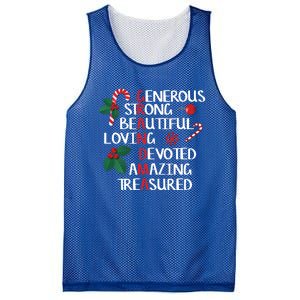 Christmas Gift For Grandma Xmas Grandmother Funny Gift Cool Gift Mesh Reversible Basketball Jersey Tank