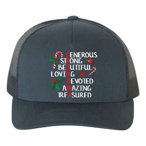 Christmas Gift For Grandma Xmas Grandmother Funny Gift Cool Gift Yupoong Adult 5-Panel Trucker Hat