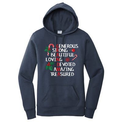 Christmas Gift For Grandma Xmas Grandmother Funny Gift Cool Gift Women's Pullover Hoodie