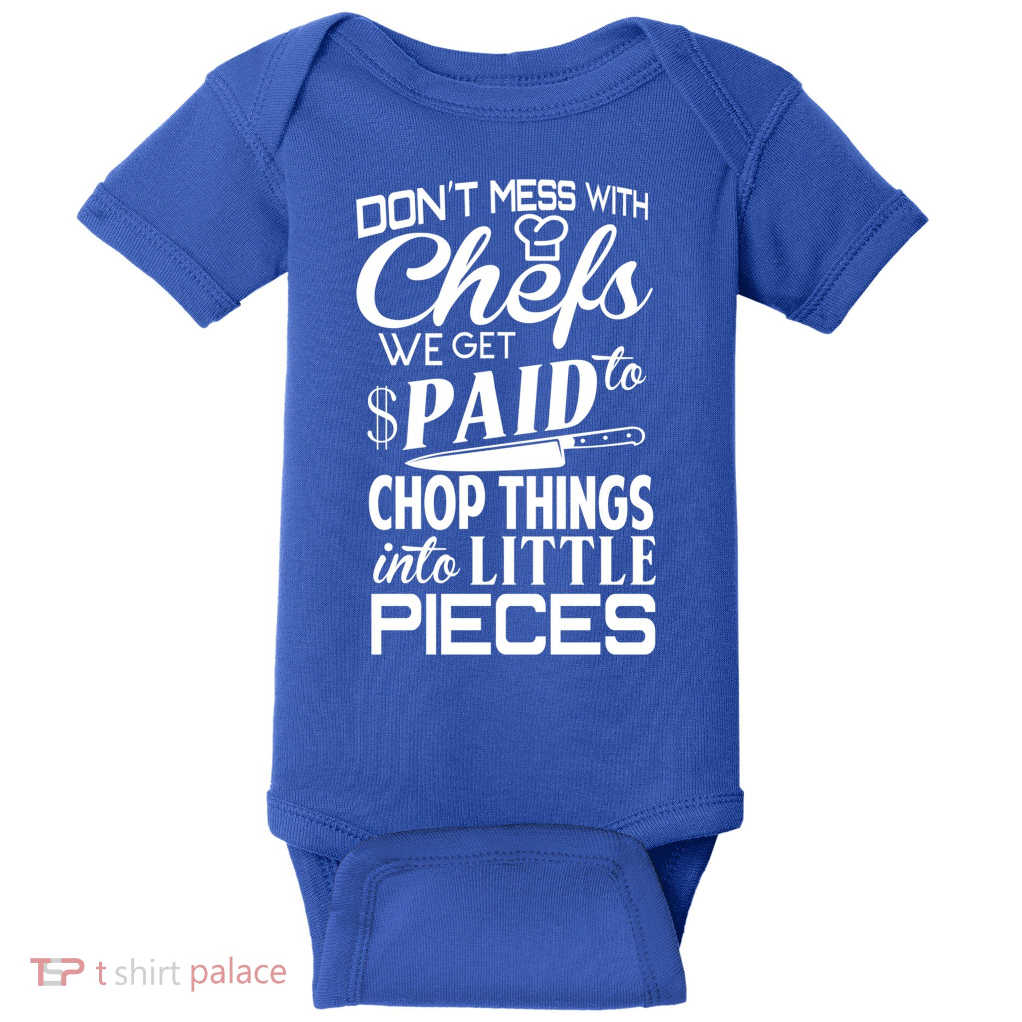 Chefs Gift Funny Dont Mess With Chefs Meaningful Gift For Chefs Gift Baby Bodysuit