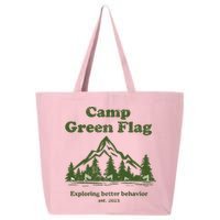 Camp Green Flag Exploring Better Behavior Est 2023 25L Jumbo Tote