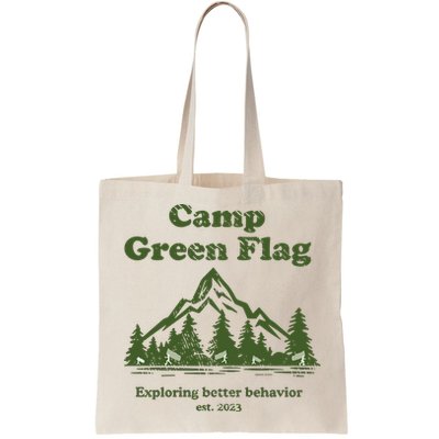Camp Green Flag Exploring Better Behavior Est 2023 Bag