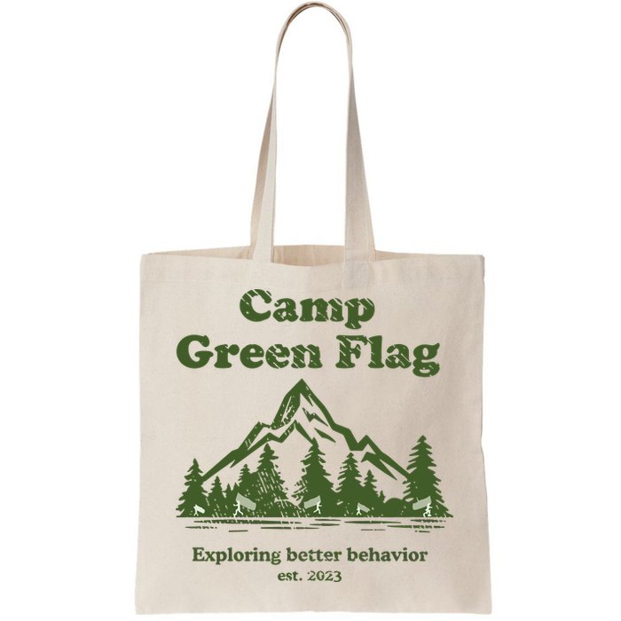 Camp Green Flag Exploring Better Behavior Est 2023 Bag