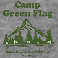 Camp Green Flag Exploring Better Behavior Est 2023 Toddler Sweatshirt
