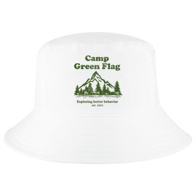 Camp Green Flag Exploring Better Behavior Est 2023 Cool Comfort Performance Bucket Hat