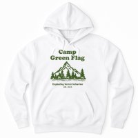 Camp Green Flag Exploring Better Behavior Est 2023 Hoodie