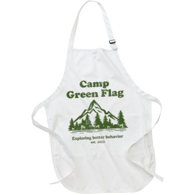 Camp Green Flag Exploring Better Behavior Est 2023 Apron