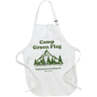 Camp Green Flag Exploring Better Behavior Est 2023 Apron