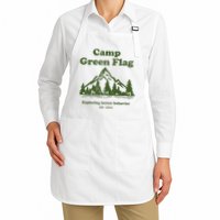 Camp Green Flag Exploring Better Behavior Est 2023 Apron