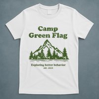 Camp Green Flag Exploring Better Behavior Est 2023 T-Shirt
