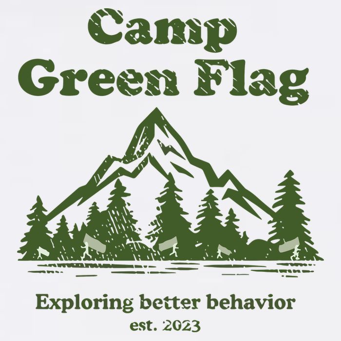 Camp Green Flag Exploring Better Behavior Est 2023 T-Shirt