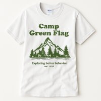 Camp Green Flag Exploring Better Behavior Est 2023 Tall T-Shirt