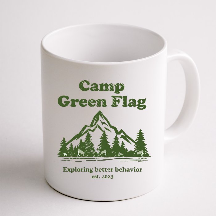 Camp Green Flag Exploring Better Behavior Est 2023 Mug