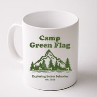 Camp Green Flag Exploring Better Behavior Est 2023 Mug
