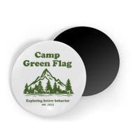 Camp Green Flag Exploring Better Behavior Est 2023 Magnet