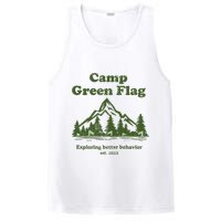 Camp Green Flag Exploring Better Behavior Est 2023 PosiCharge Competitor Tank