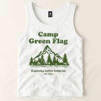 Camp Green Flag Exploring Better Behavior Est 2023 Tank Top