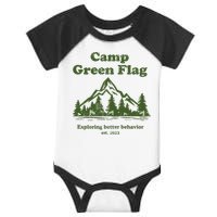 Camp Green Flag Exploring Better Behavior Est 2023 Infant Baby Jersey Bodysuit