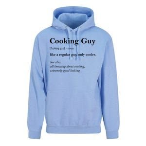 Cooking Guy Funny Definition Unisex Surf Hoodie