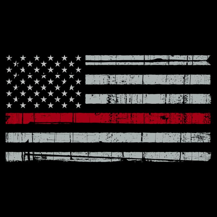 Cool Gift Firefighter Thin Red Line Flag Cooling Performance Crew T-Shirt