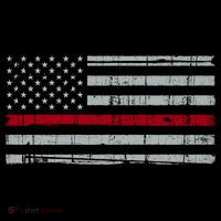 Cool Gift Firefighter Thin Red Line Flag Impact Tech Backpack