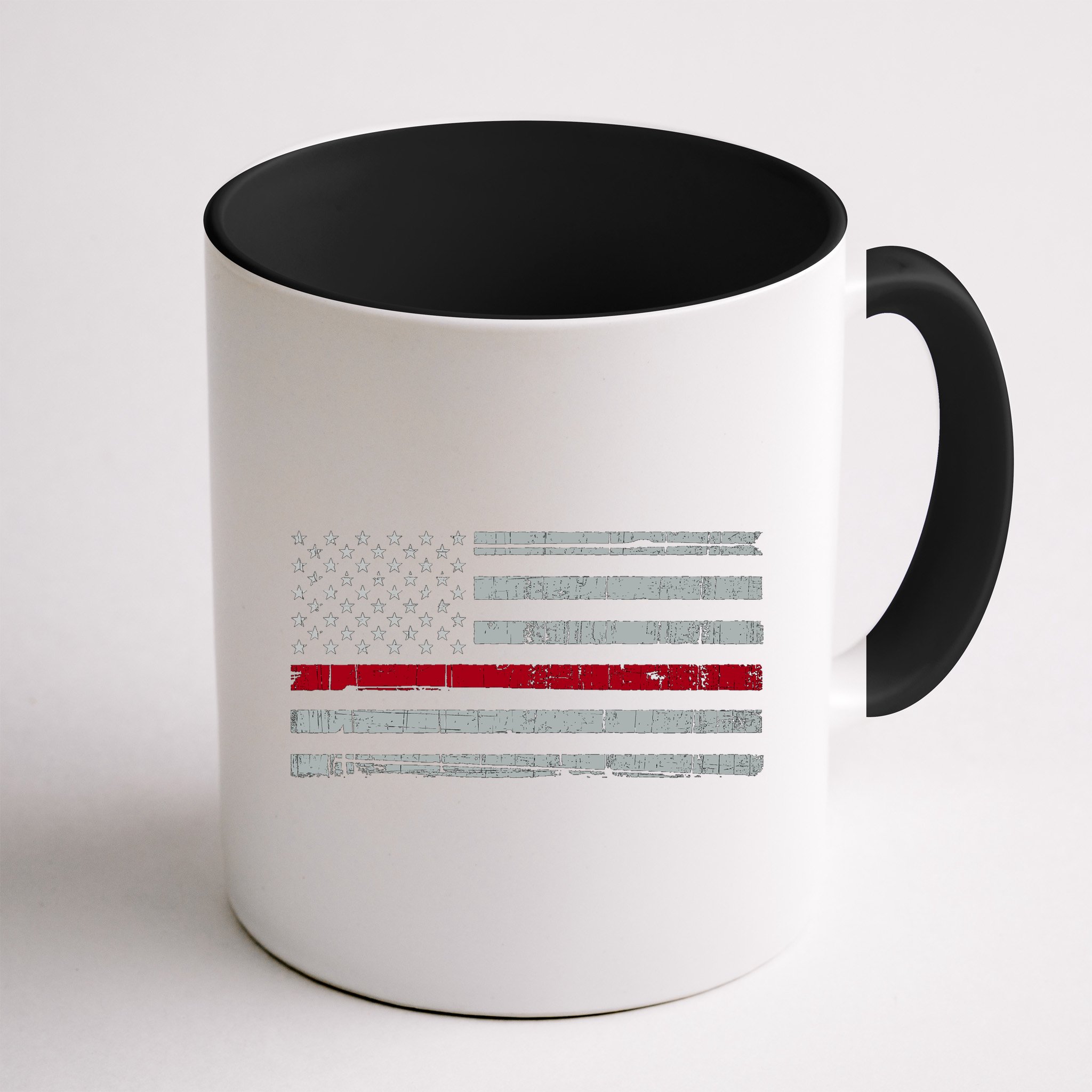 Cool Gift Firefighter Thin Red Line Flag Mug