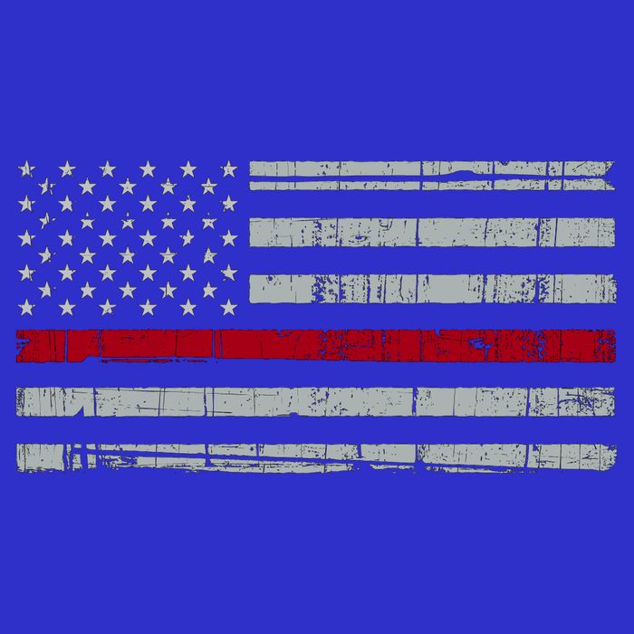 Cool Gift Firefighter Thin Red Line Flag Sweatshirt