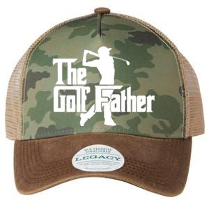 Cool Golf Father Legacy Tie Dye Trucker Hat