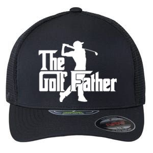 Cool Golf Father Flexfit Unipanel Trucker Cap