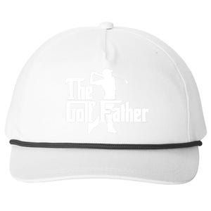 Cool Golf Father Snapback Five-Panel Rope Hat