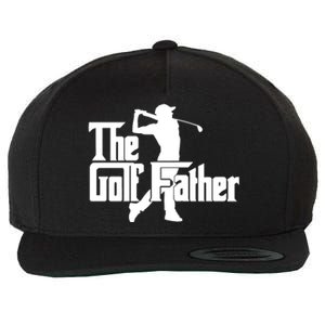 Cool Golf Father Wool Snapback Cap