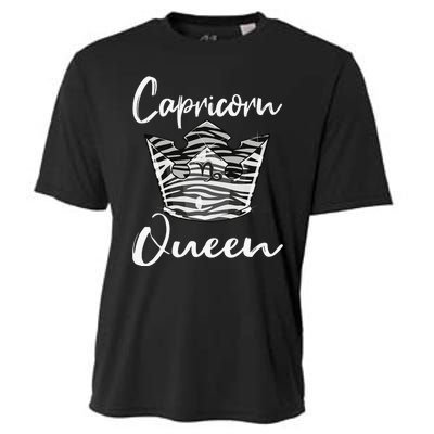 Capricorn Gifts Funny Dec Jan Birthday Astrology Zodiac Sign Cooling Performance Crew T-Shirt