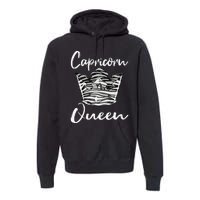 Capricorn Gifts Funny Dec Jan Birthday Astrology Zodiac Sign Premium Hoodie