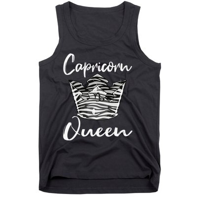 Capricorn Gifts Funny Dec Jan Birthday Astrology Zodiac Sign Tank Top